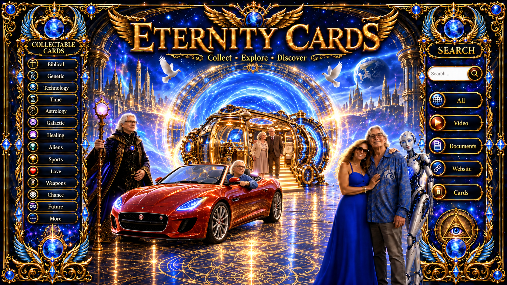 Eternity Cards homepage