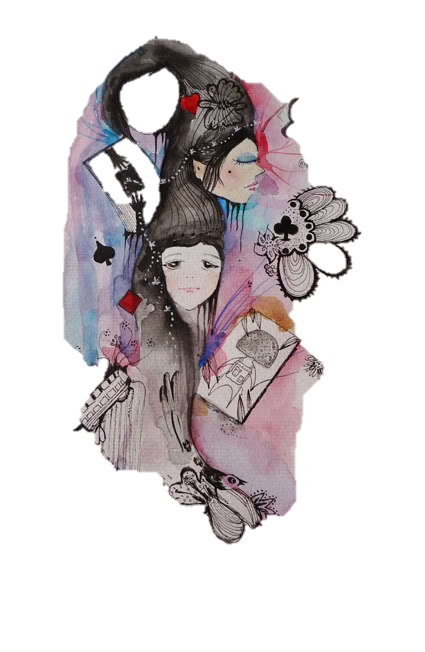 Original Introduction card illustration 3